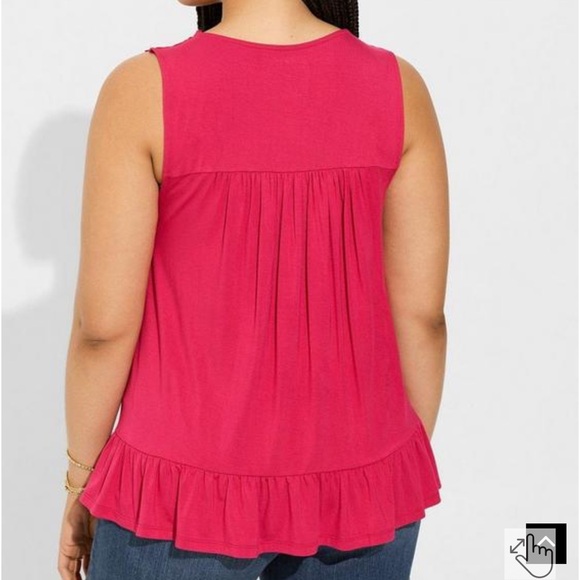 TORRID | Lace Yoke Tank - Picture 3 of 9